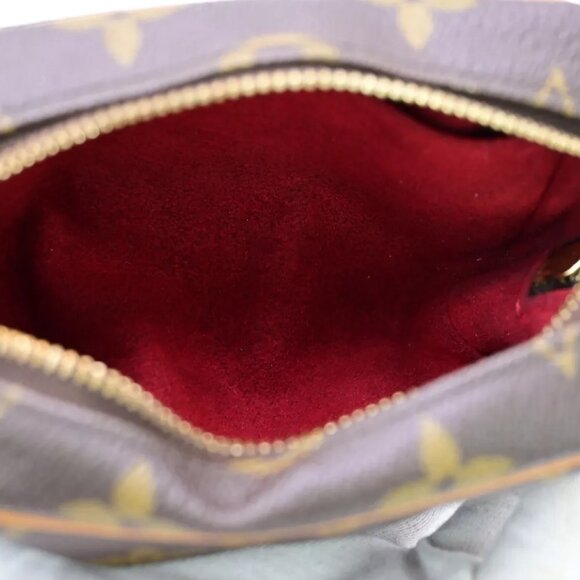 LOUIS VUITTON Trousse Wapity Pouch Bag Monogram Leather Brown M58030 65YE415 - Picture 10 of 14